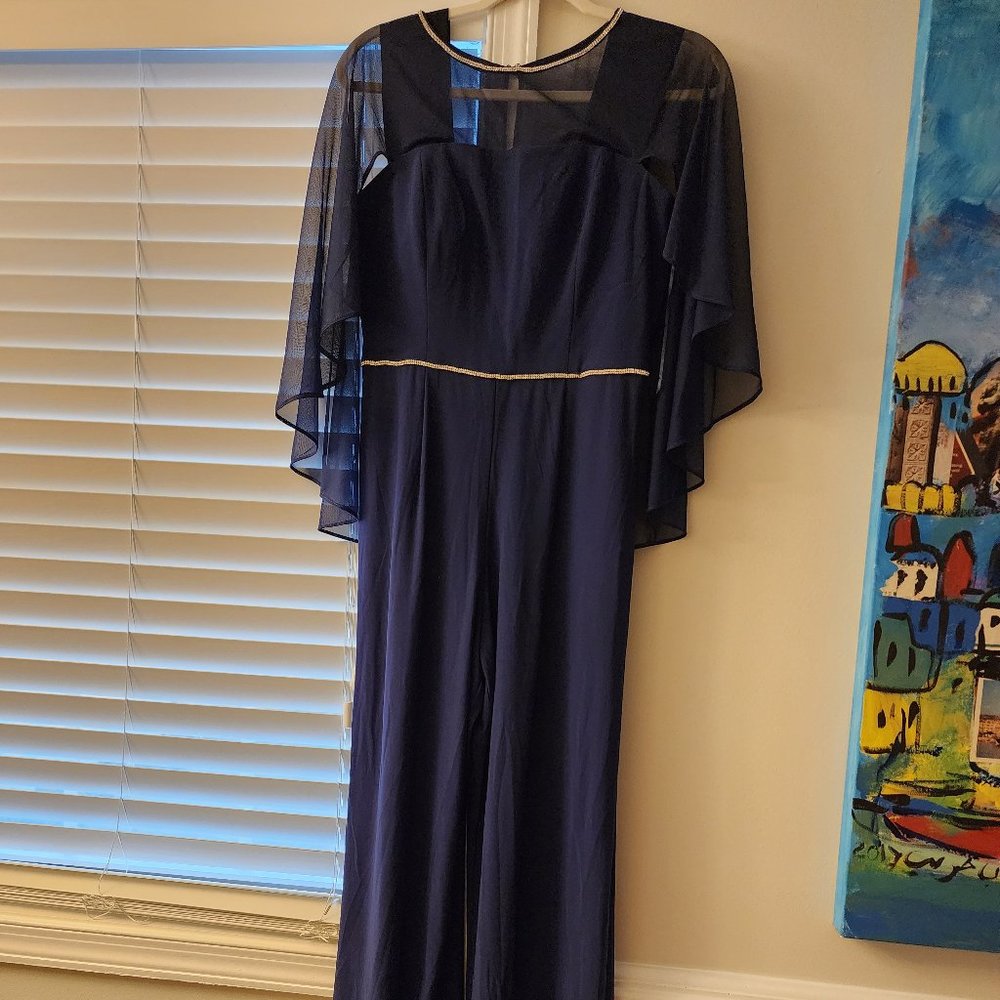 Navy Jumpsuit